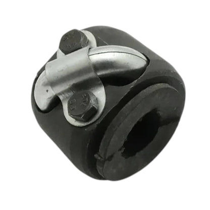 Steering shaft main nut for Massey Ferguson model, durable rubber and metal, essential tractor part