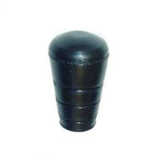 Massey Ferguson throttle control knob, black plastic, designed for easy operation on tractor controls