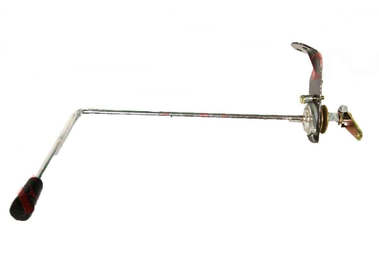 Massey Ferguson throttle control lever with durable metal construction for precise engine management