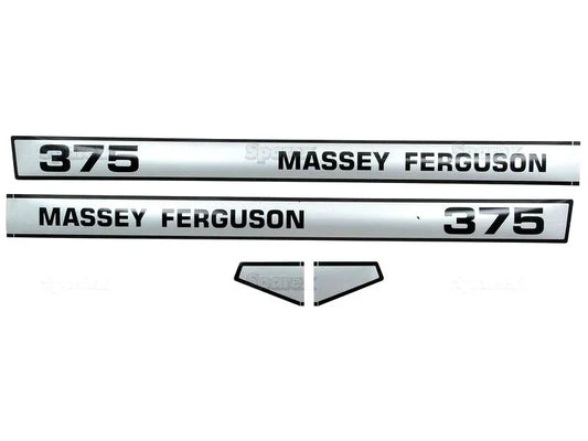 Massey Ferguson tractor stickers set, durable vinyl, perfect for tractor restoration projects