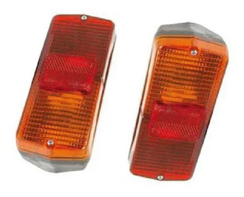 Rear light LH for Massey Ferguson tractor, durable plastic, enhances visibility on tractors