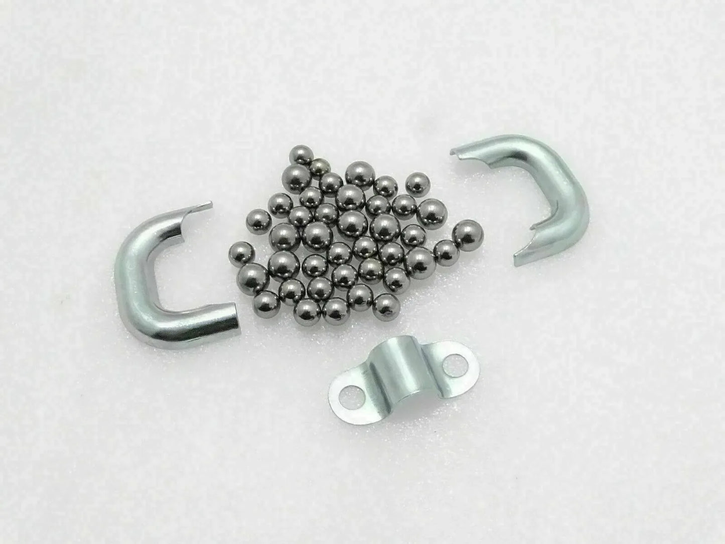 Steel steering bearing ball and U tube bracket for Massey Ferguson tractor tractors, durable and reliable components