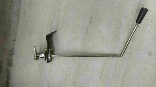 Massey throttle control lever, durable metal, designed for precise engine speed adjustment