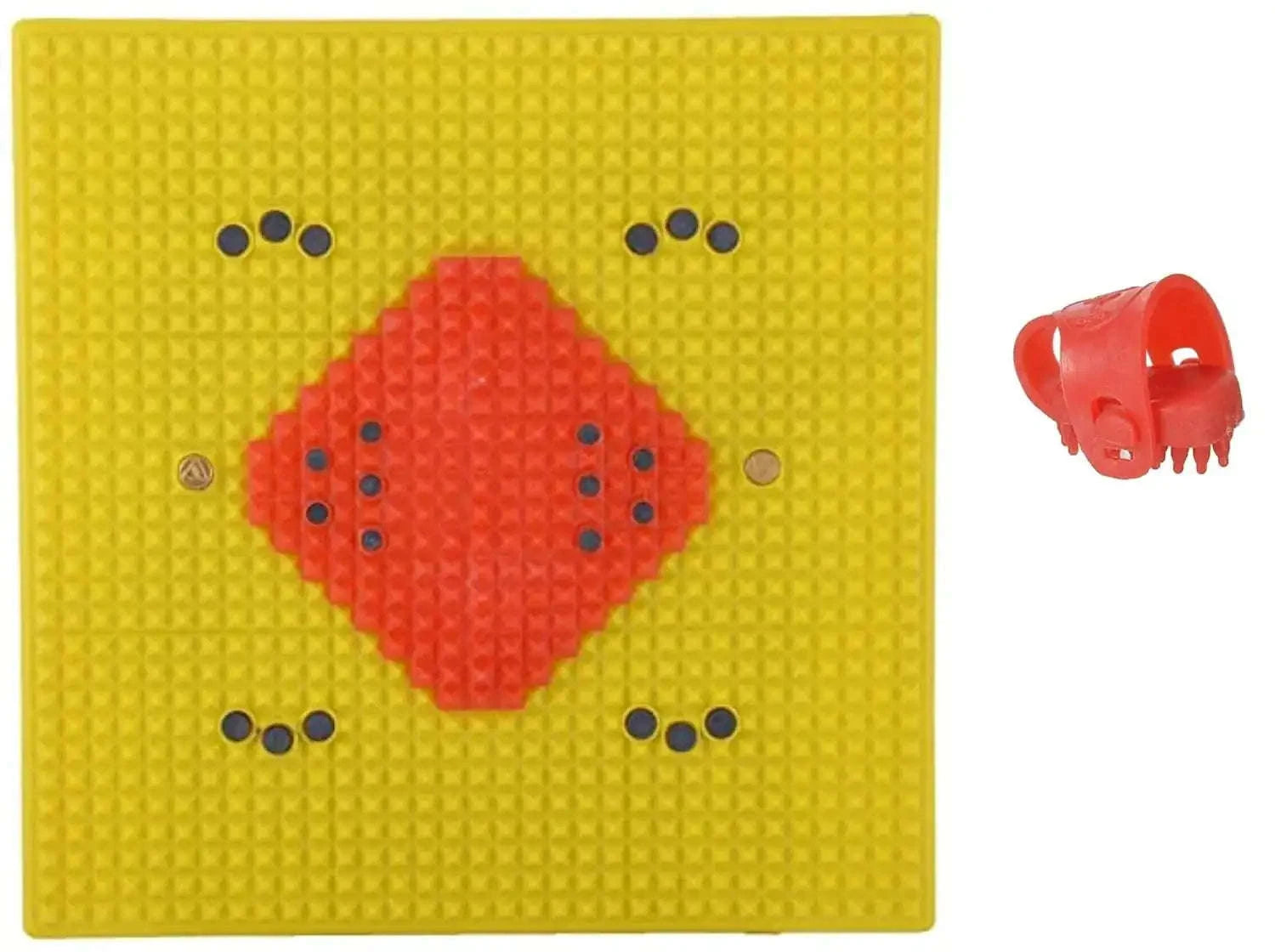MAT Acupressure reflexology therapy mat designed for energy pain relief