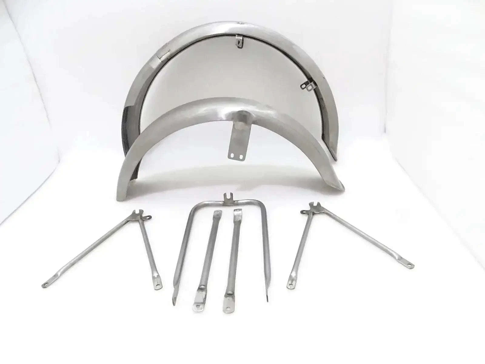MATCHLESS G3L AJS 16M MILITARY MODEL FRONT & REAR MUDGUARD WITH STAYS - StellerGear