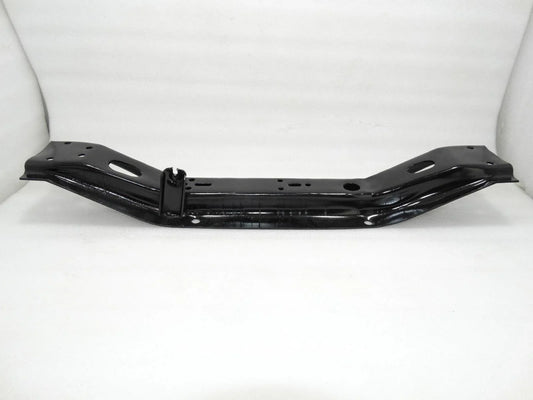 Willys Jeep transmission cross member, black metal cross bar with mounting holes