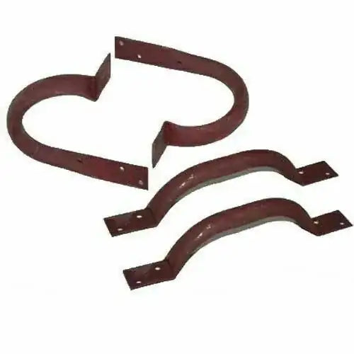 Jeep body lifting grip handle set with curved metal brackets and mounting tabs