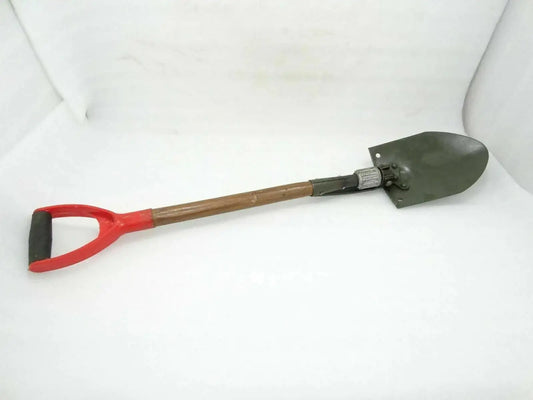 MB GPW Shovel with Steel Blade, Wooden Handle, 40-inch Length for MB Willys Jeep Maintenance
