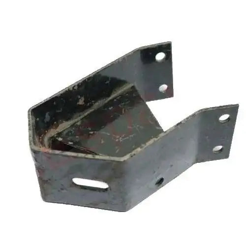 Engine mount support bracket, dark metal, front left with 3 mounting holes