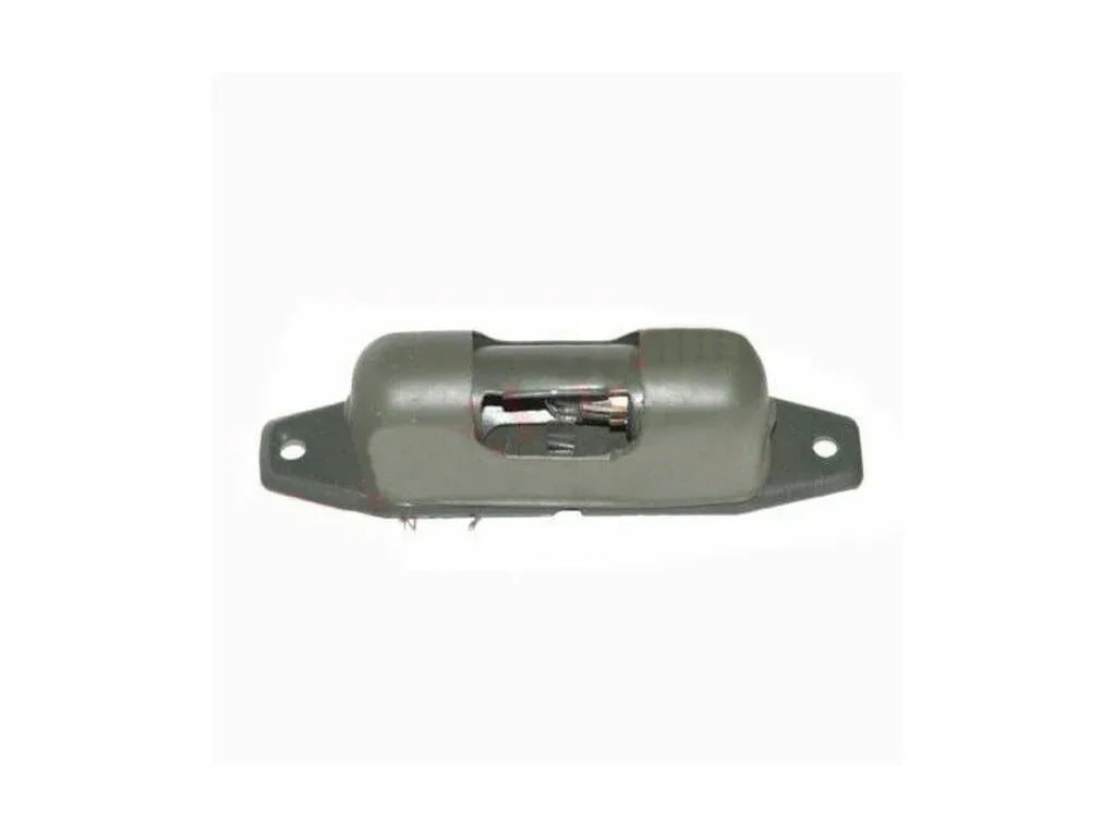 Dash blackout light unit with rectangular housing and mounting tabs