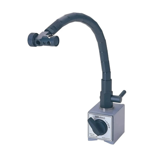 Mitutoyo 7012-10 Magnetic Base, Flexible Post, For 3/8" and 6mm/8mm Stems - StellerGear