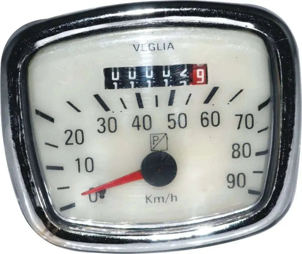 Vespa speedometer gauge for Vna/Vnb models with km/h scale