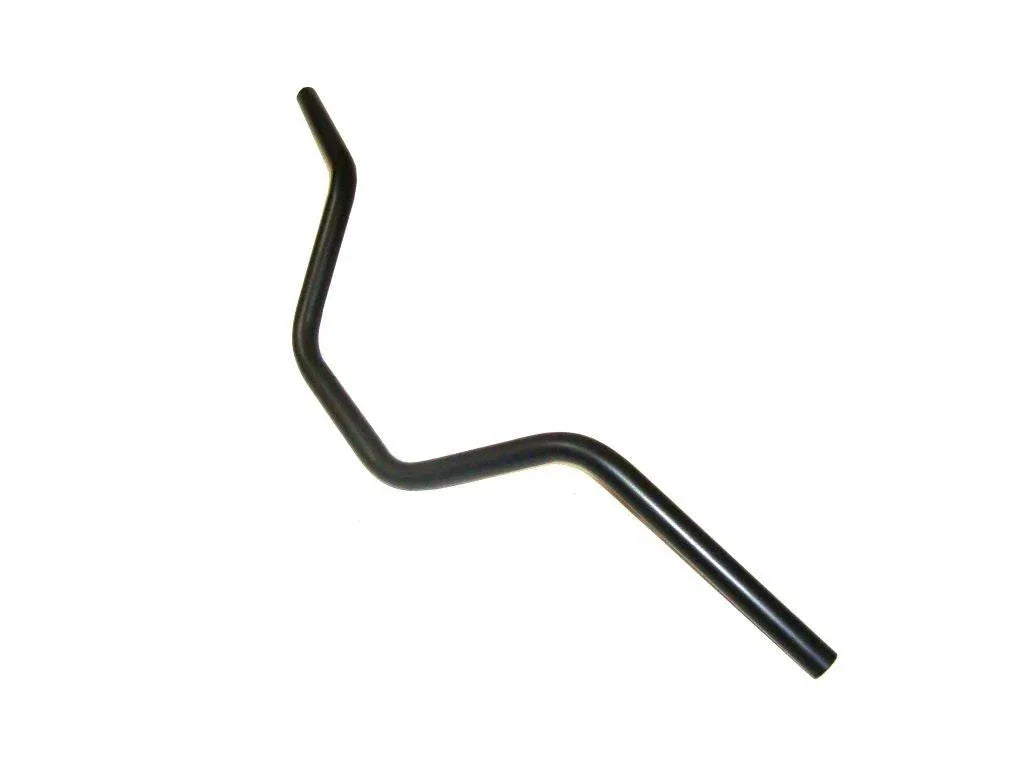 Steel handlebar of motorcycle, 7/8 inches diameter, designed for optimal control and comfort