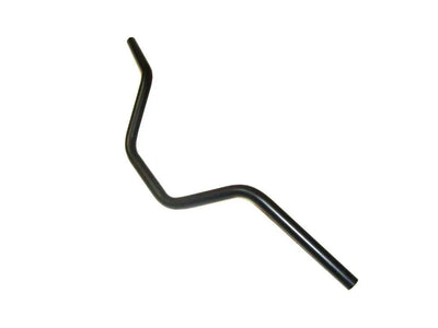 Steel handlebar of motorcycle, 7/8 inches diameter, designed for optimal control and comfort