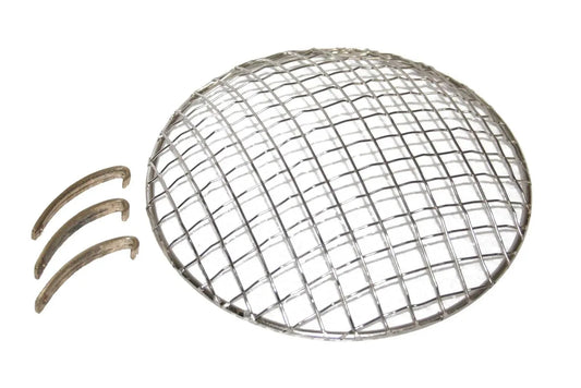 7 inch metal headlight grill with bracket, ideal headlight for motorcycle accessories