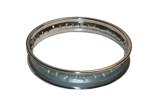 Chrome Plated 16" Wm2 Single Unit Jawa 250 350 Cw Wheel Rim Best Quality - StellerGear