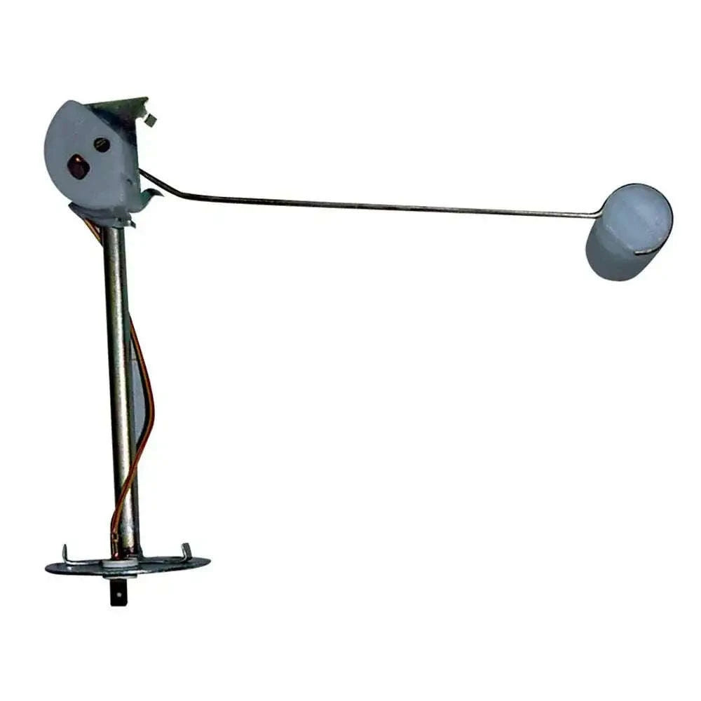Fuel sending unit with metal rod and round float for tractor fuel level