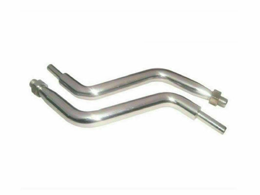 NORTON 16H SPRINGIER GIRDER FORK HEADLAMP LIGHT BRACKETS - StellerGear