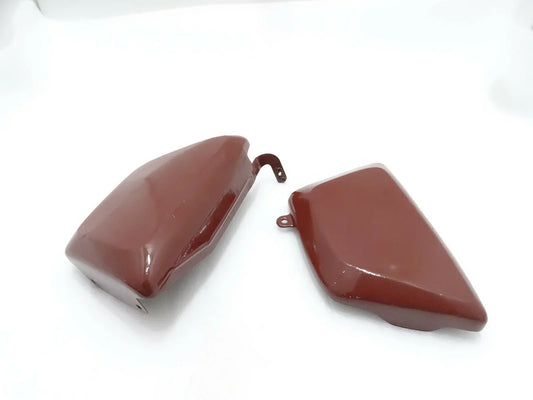 NORTON COMMANDO INTERSTATE Tool Box and Oil Tank Side Panels (Raw Steel) - StellerGear