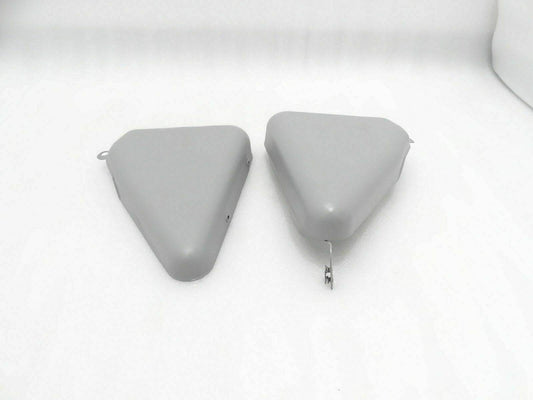Norton Commando side panels in gray for vehicle restoration and customization