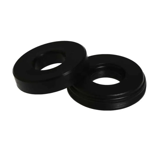 Black rubber O-rings and seals