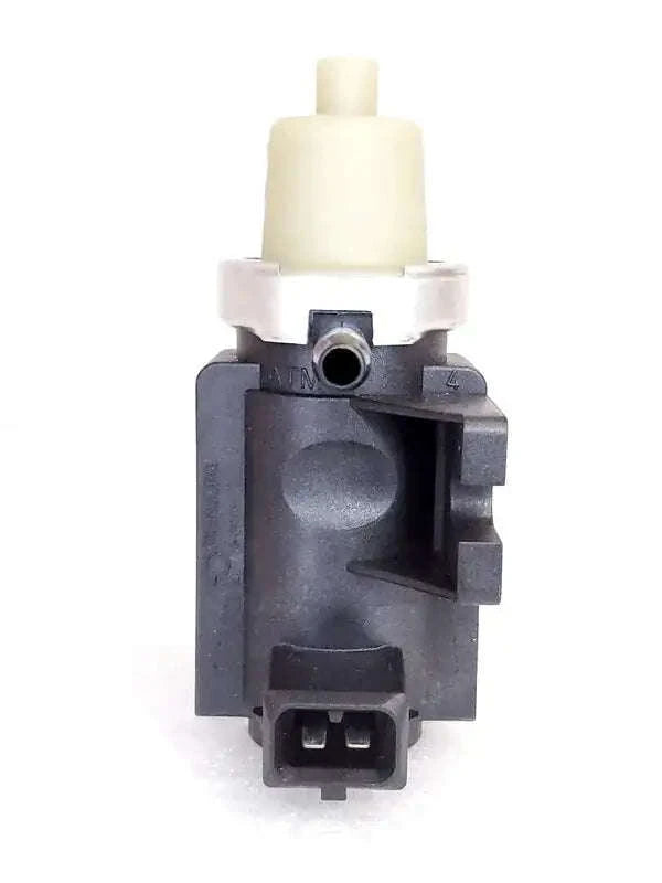 Vacuum modulator valve with light plastic top and dark metal housing