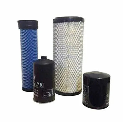 Pack of 4 OEM oil filters, various sizes, designed for enhanced engine performance and protection