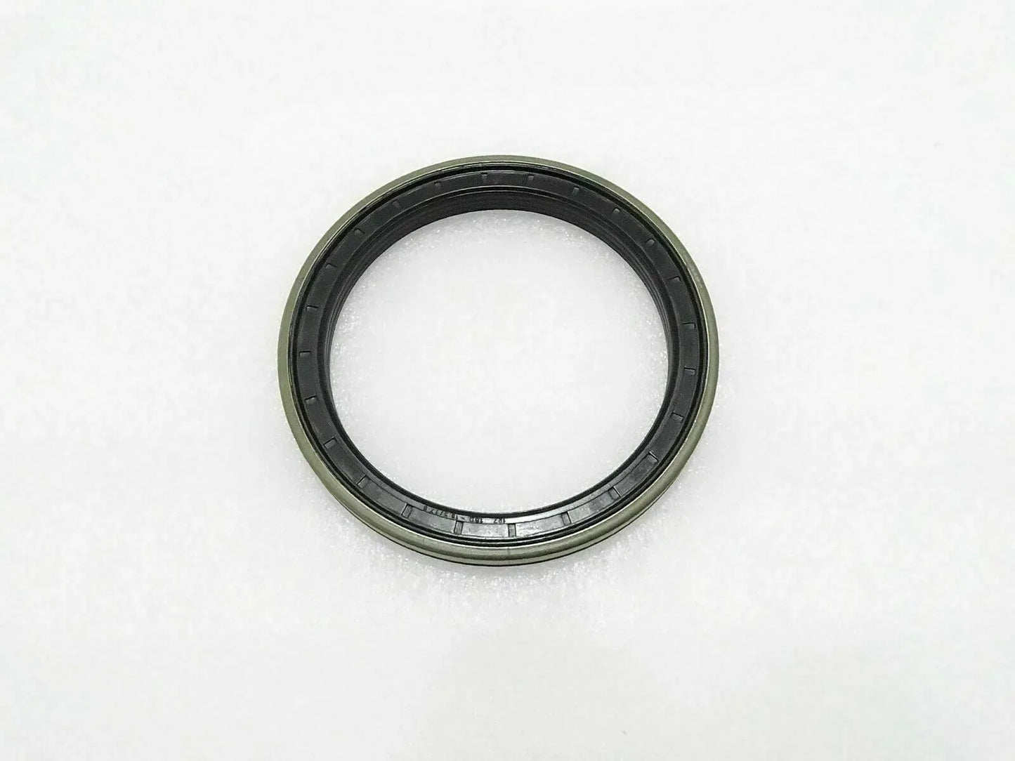 Oil seal ring, black rubber with metal outer edge