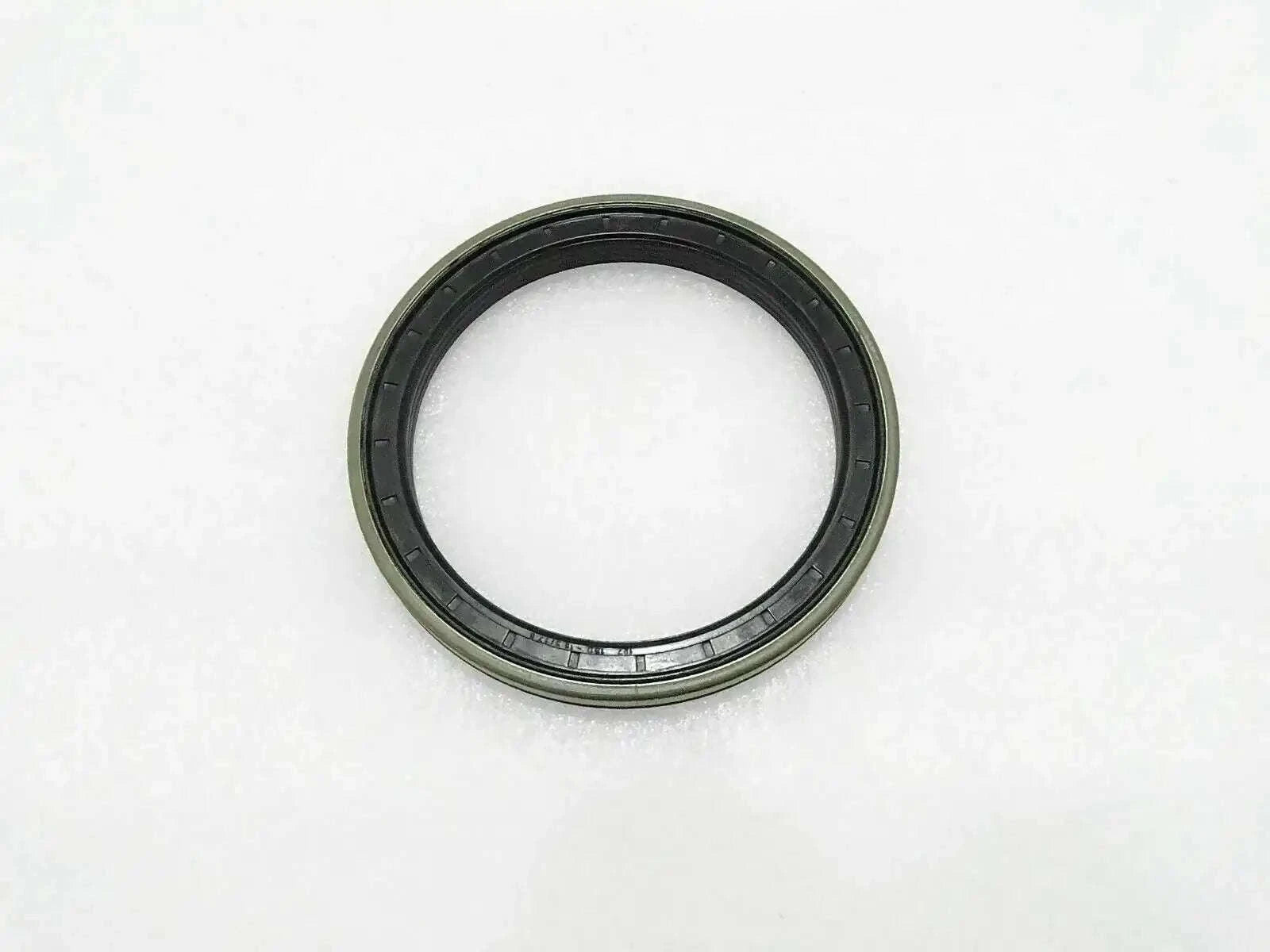 Oil seal ring, black rubber with metal outer edge
