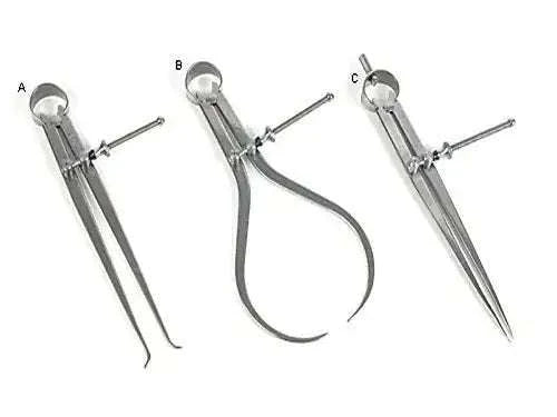 PACK OF 3 PCS SPRING CALIPERS 8” DIVIDER INTERNAL & EXTERNAL - StellerGear