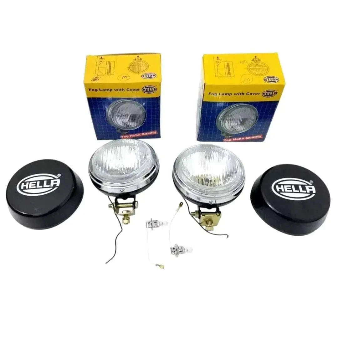 Hella Clear Fog Lamp with H3 bulb for universal fit and high visibility