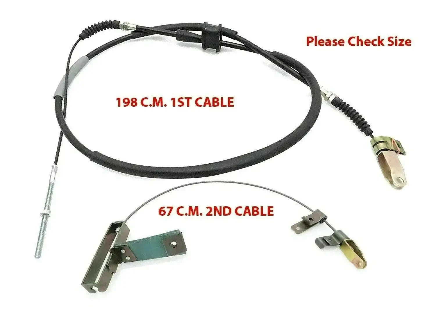 Parking hand brake cable set for Suzuki vehicles