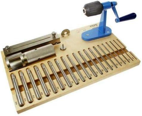 Professional 20 Mandrels Jump Ring Maker Wooden Base - StellerGear