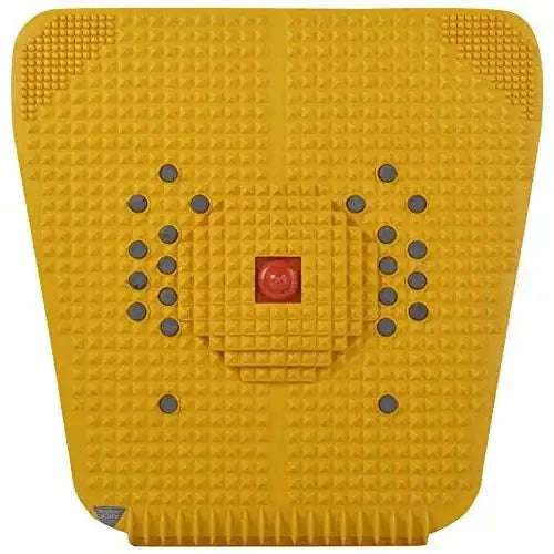 Yellow Perfect Magnet Acupressure Mat IV 2000 with raised spikes