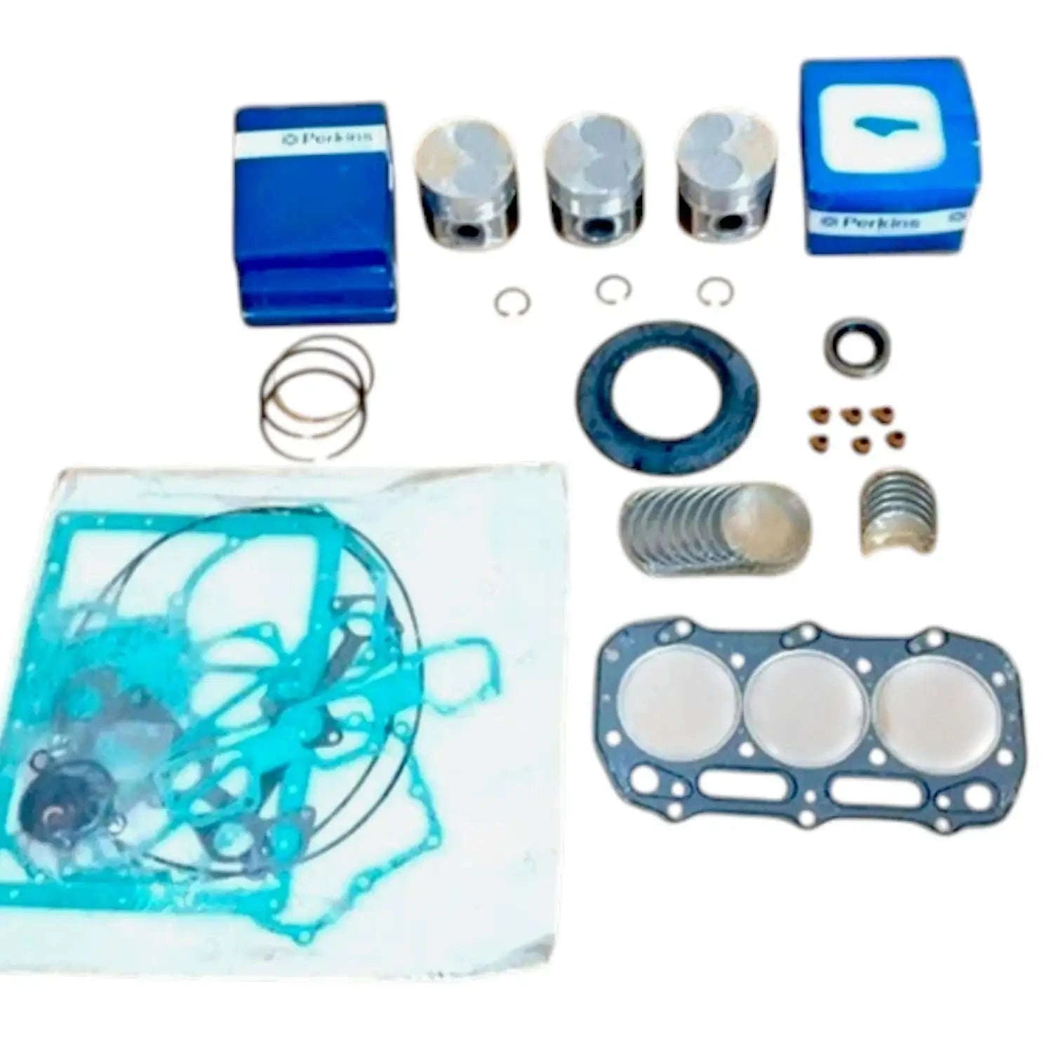 Engine Overhaul Kit with Pistons, Gaskets, and Rings, essential for cost-effective overhaul engine cost