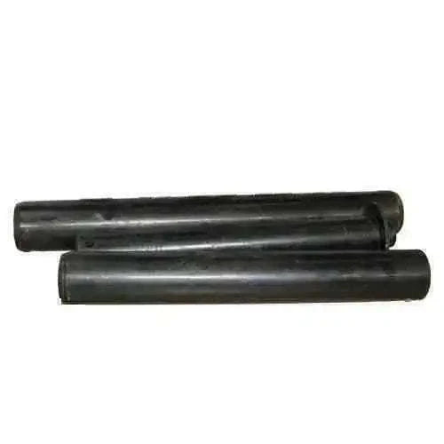 Pivot pin parts, two dark metal cylindrical pins with smooth surface
