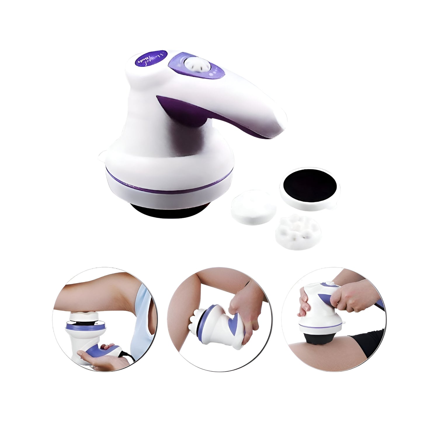 ACS powerful body massager with multiple attachments for effective muscle relief and relaxation