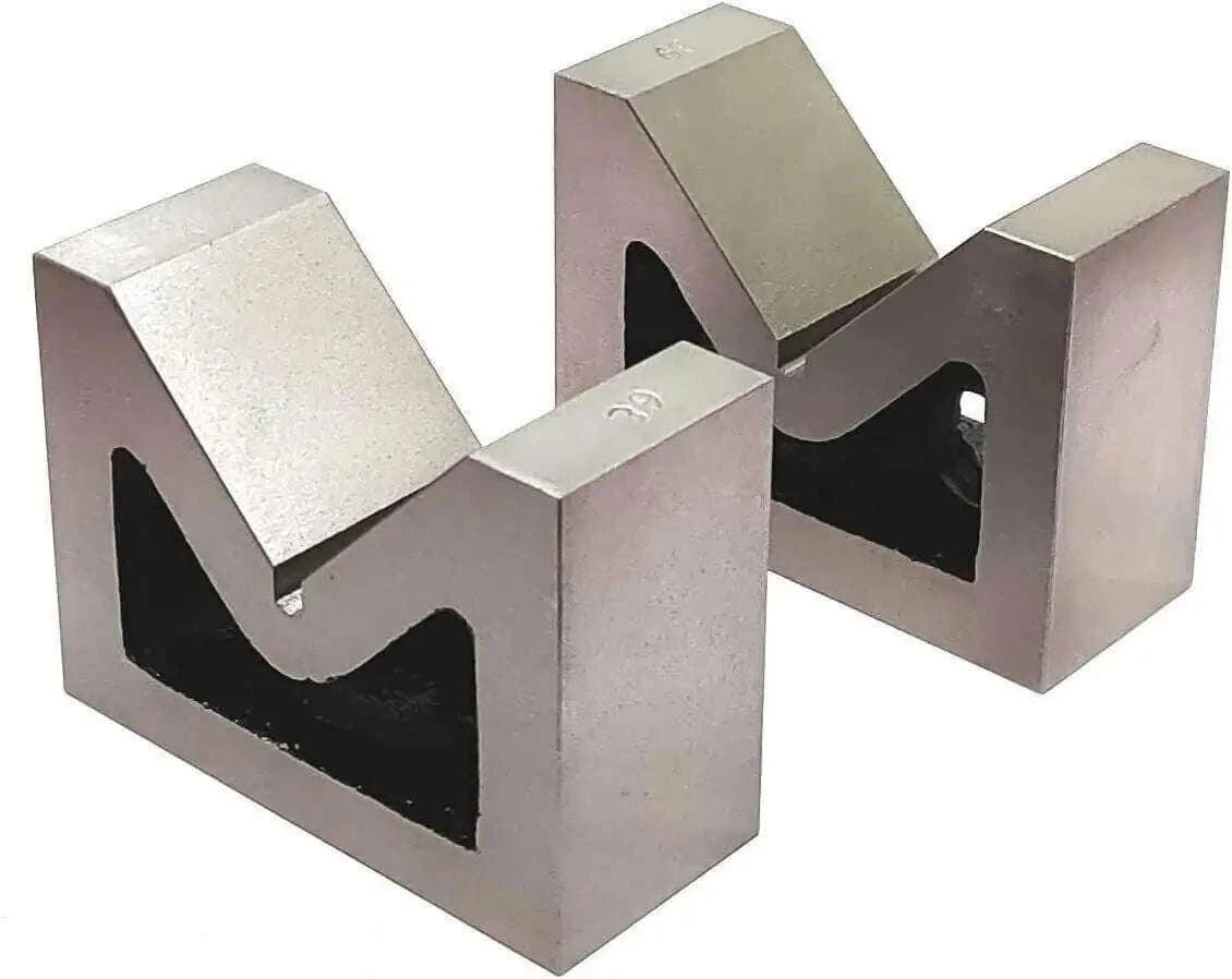 Premium Cast Iron V Block Set for Precision Machining - StellerGear
