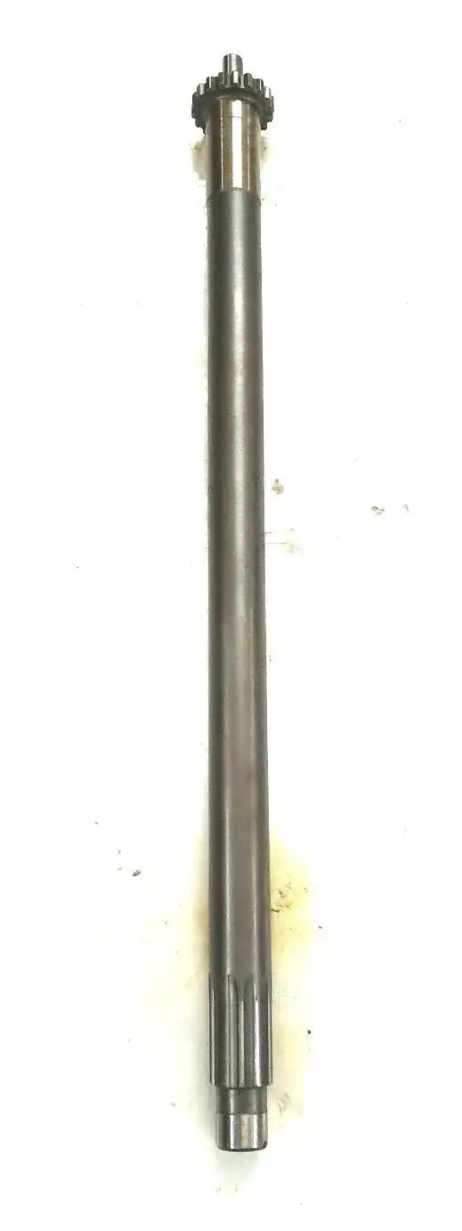 PTO counter shaft inner part with splined steel shaft and mounting end