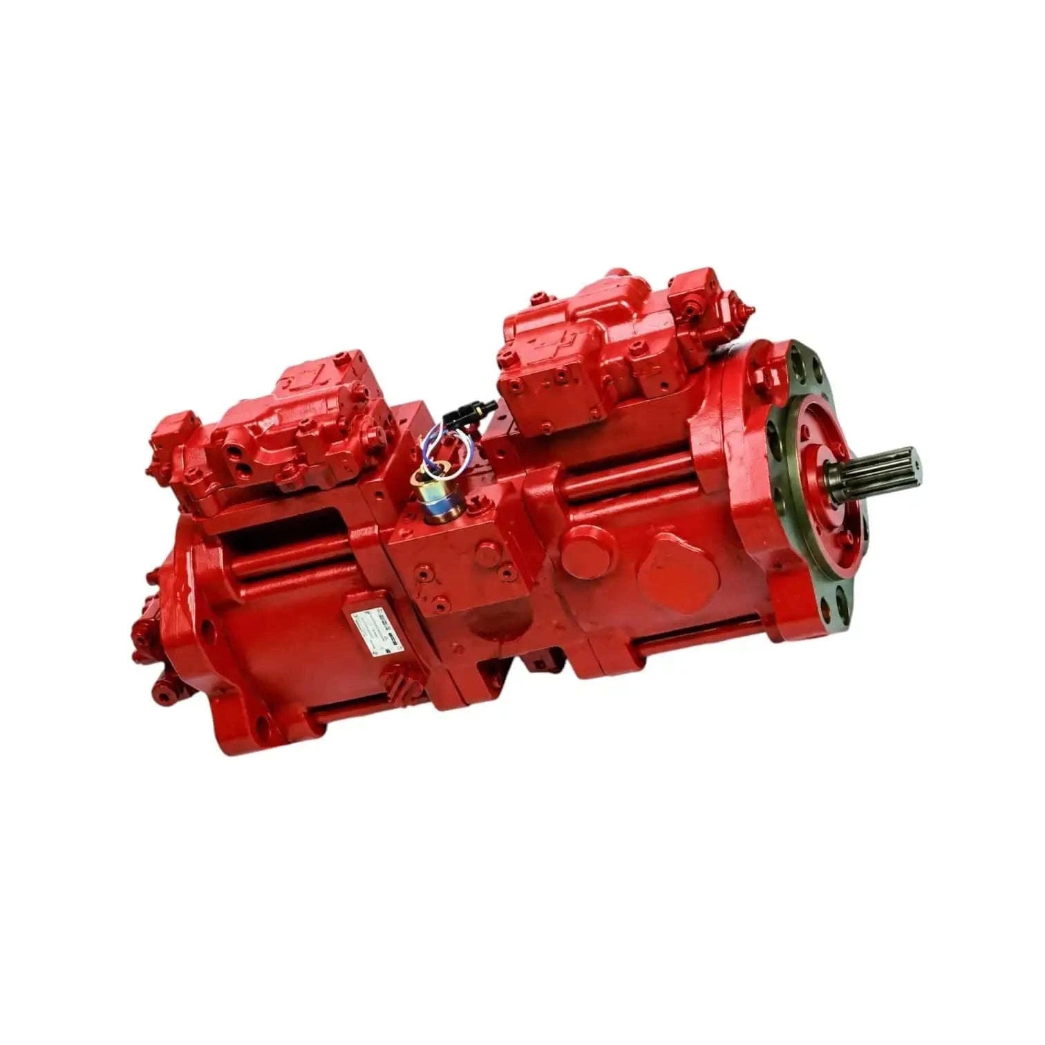 Hydraulic Pump Assy, durable steel, designed for machinery applications with high efficiency.