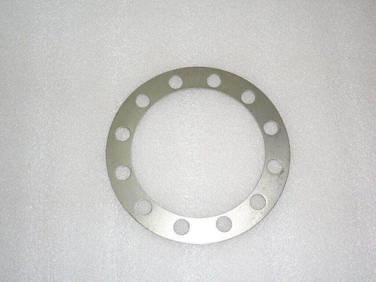Rear axle shim for Massey Ferguson 135, metal, circular design, used for axle alignment adjustment