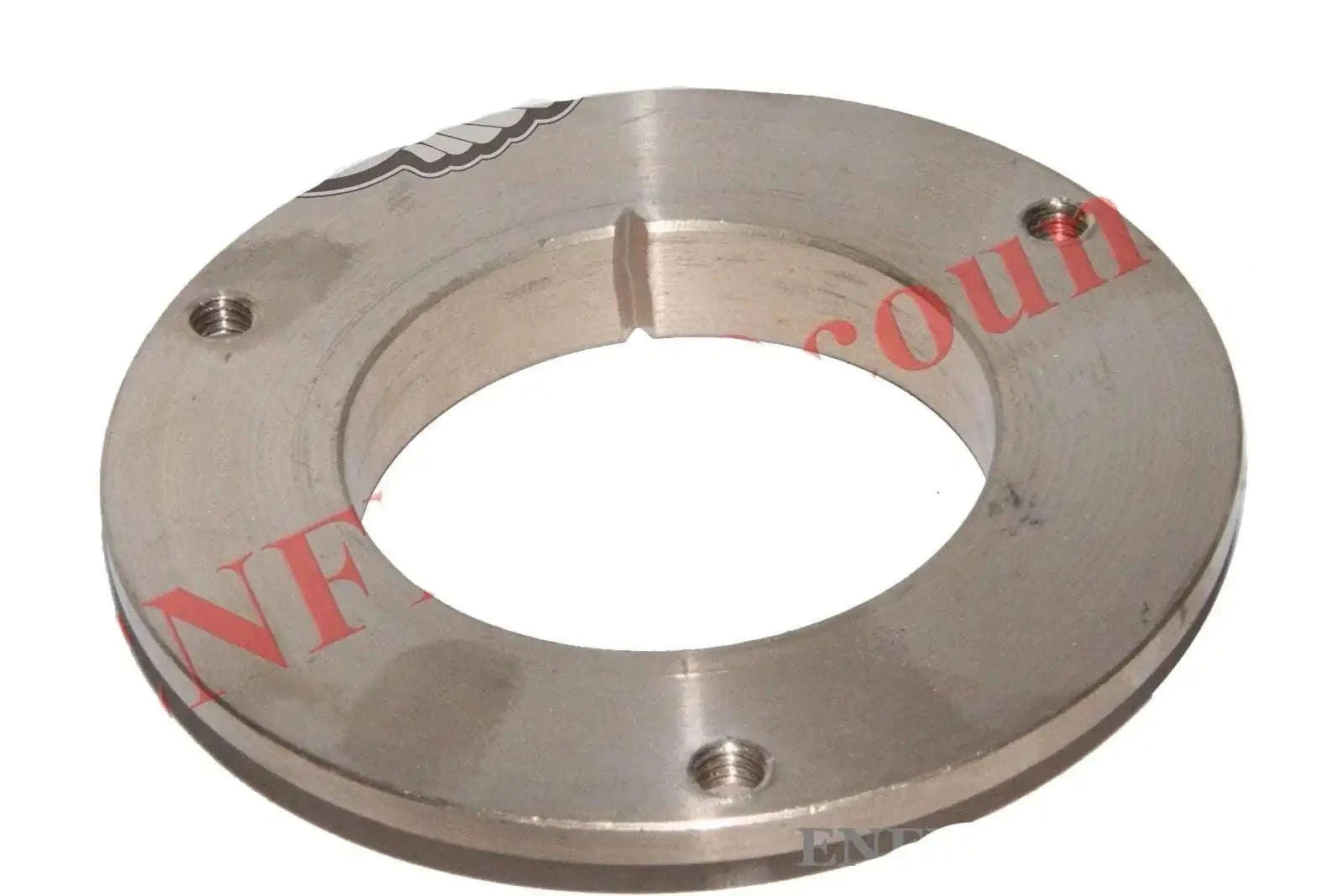 Brass rear axle washer with two bolt holes