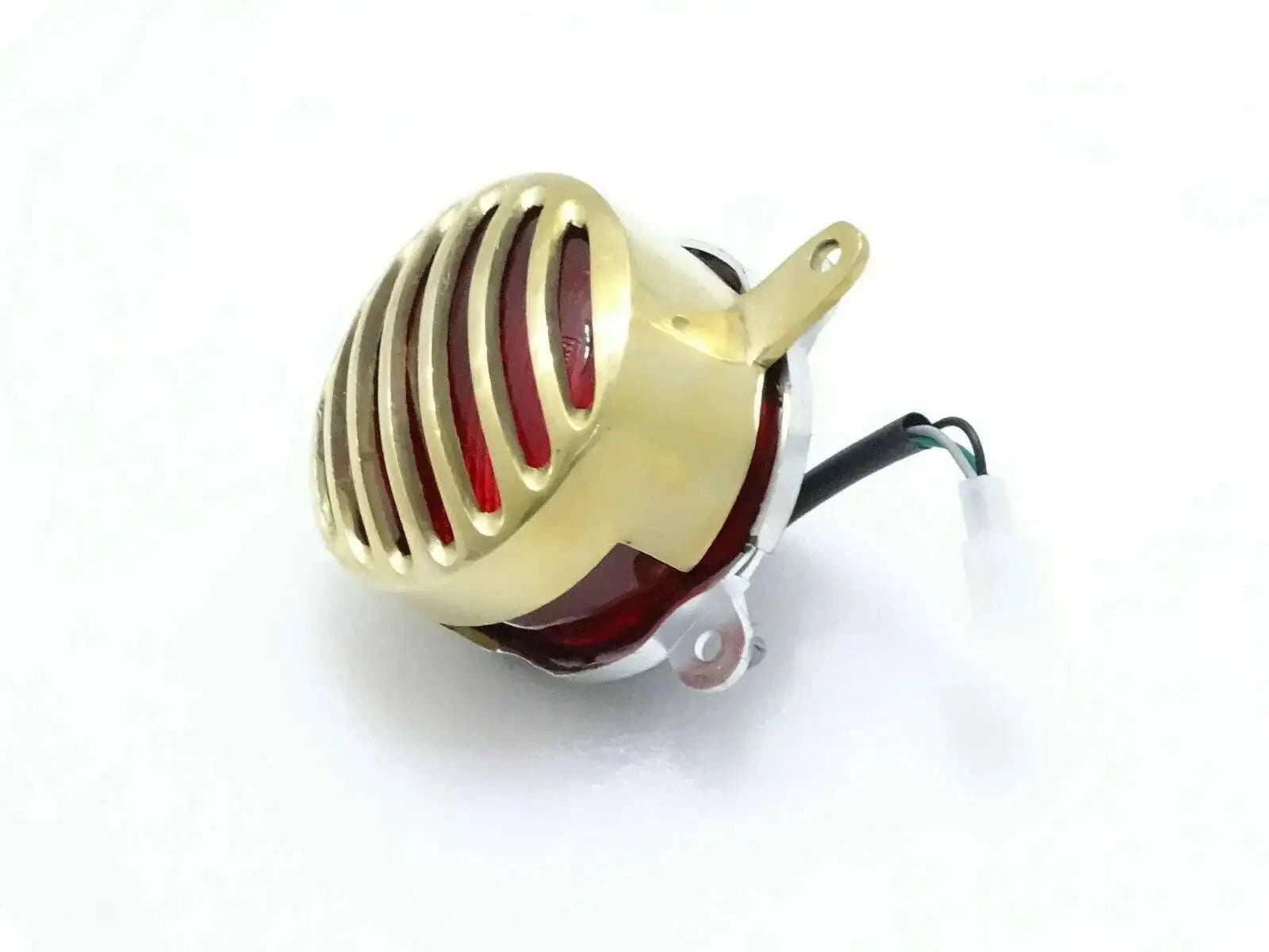 Rear Tail Light+Brass Protector Cover For Classic Royal UCE BIKES - StellerGear