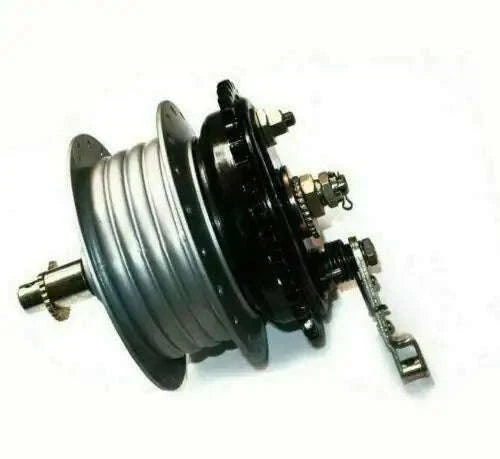 Rear Wheel Hub With Brake System Bearings&Axle Royal Enfield Bullet 350 500CC - StellerGear