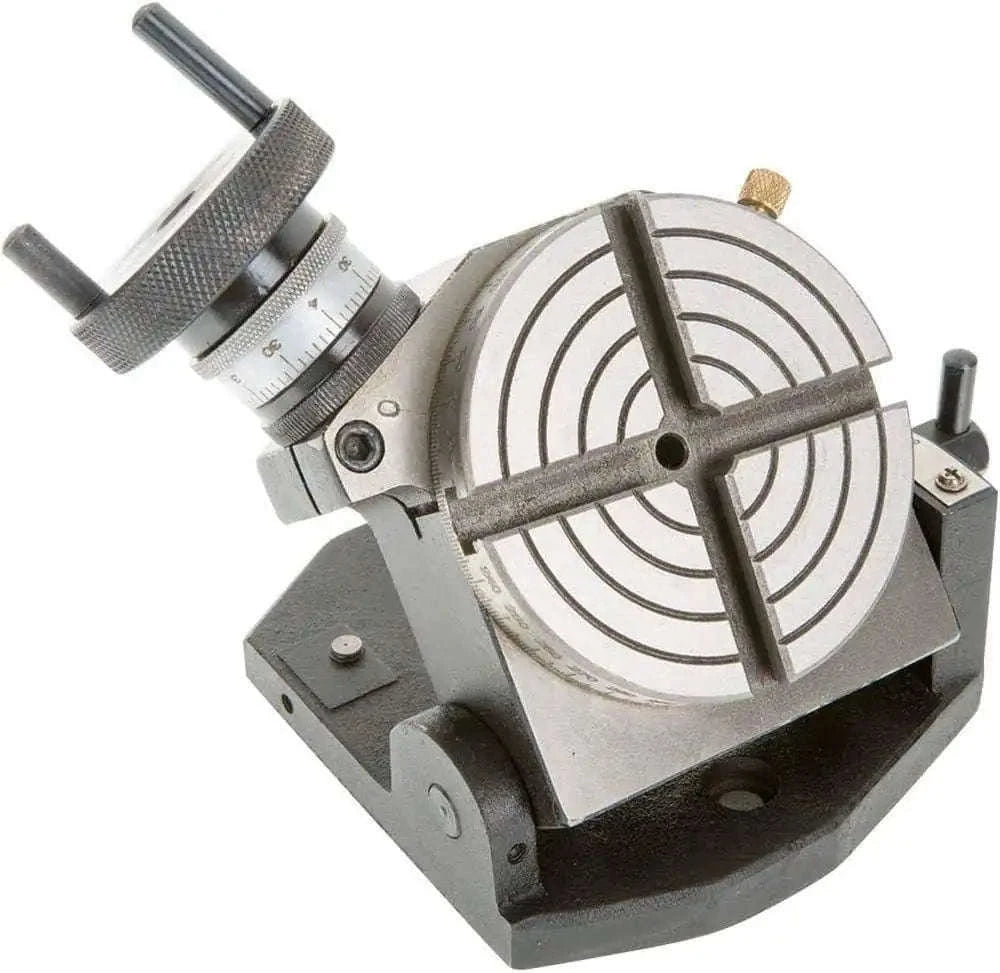 Rotary Table 4 / 100mm (4 Slot) Suitable Horizontal Vertical - StellerGear