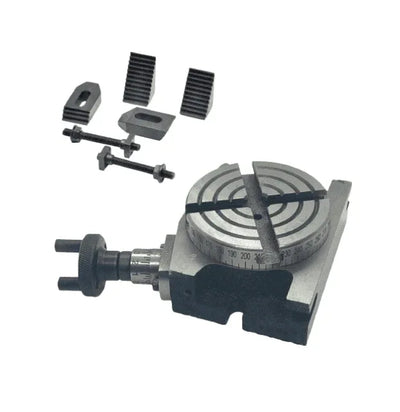3" HORIZONTAL VERTICAL PRECISION ROTARY TABLE With Clamping Kit - StellerGear