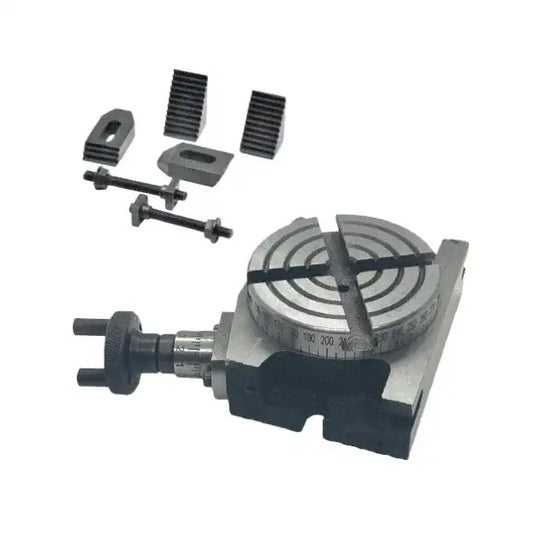 3" HORIZONTAL VERTICAL PRECISION ROTARY TABLE With Clamping Kit - StellerGear