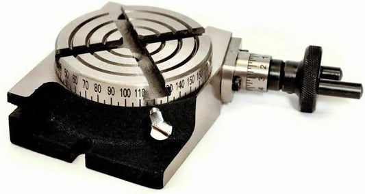 Rotary Table 3/80mm With 65mm Self Centering Chuck Single Bolt Tailstock - StellerGear