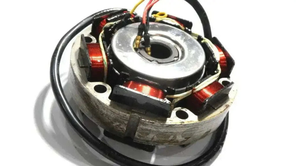 Royal Enfield 12 V - 4 Wire Alternator Stator Plate & Rotor - StellerGear