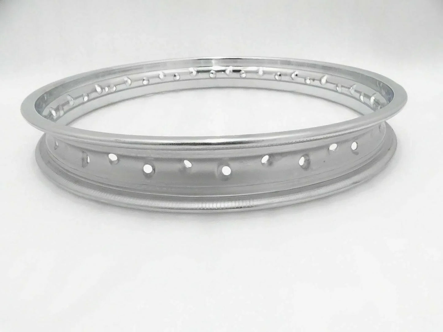 19 inch steel wheel rim for 40 spokes, perfect for Royal Enfield motorcycle upgrades and repairs
